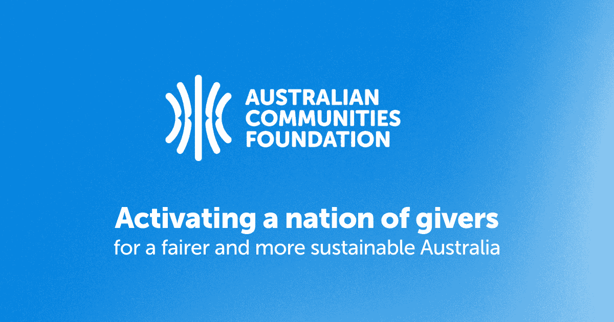 Home - Australian Communities Foundation