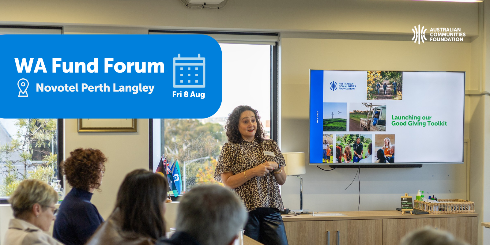 WA Fund Forum: Introducing our Good Giving Toolkit