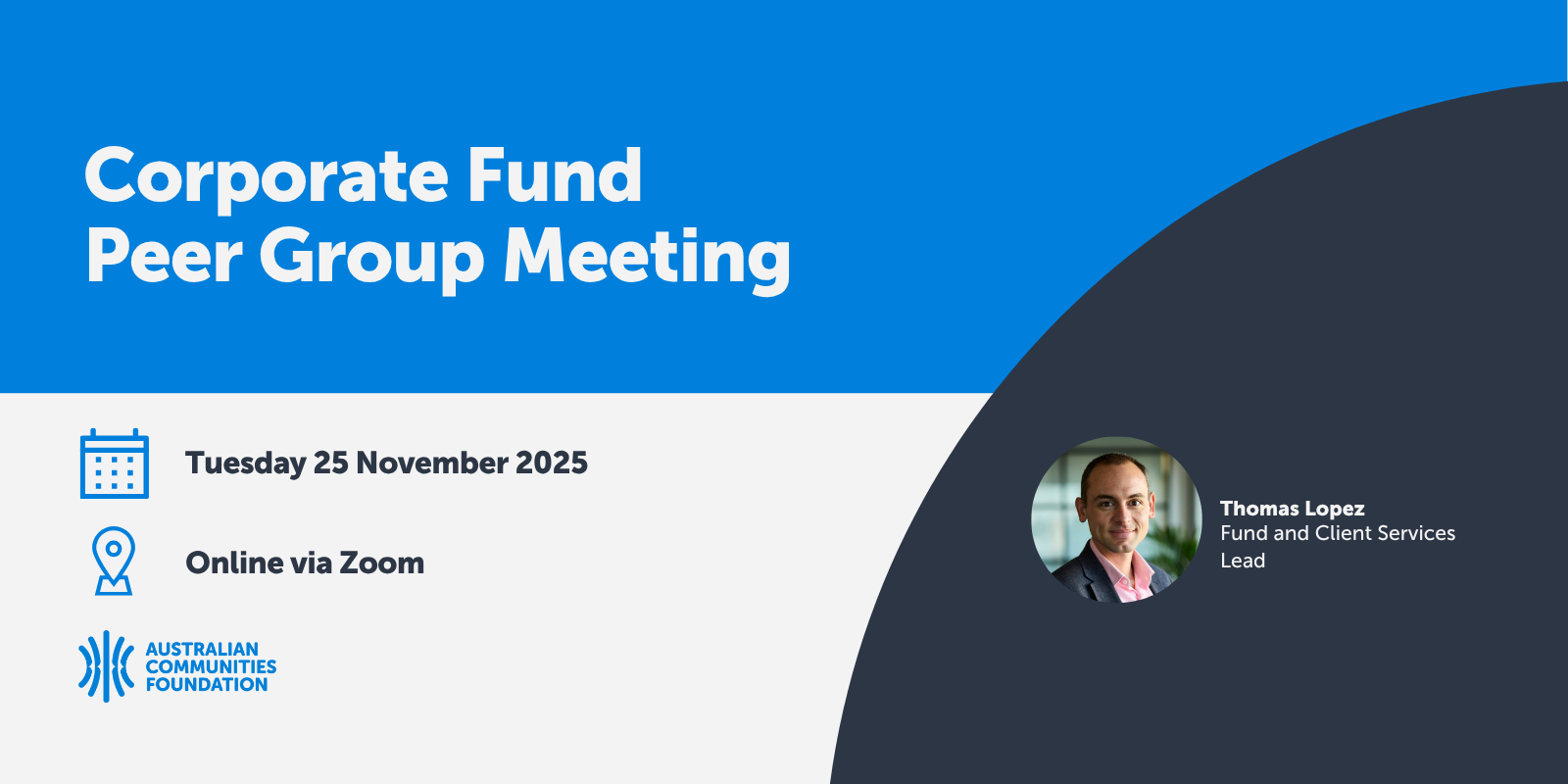 Corporate Fund Peer Group Meeting – November 2025