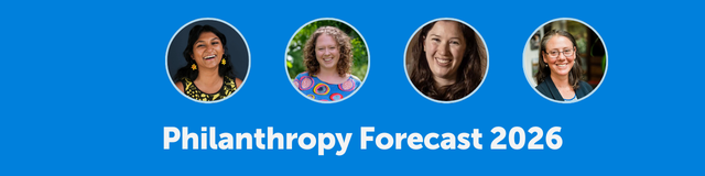 Philanthropy Forecast: Driving change in 2026