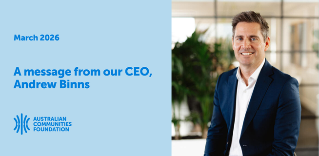 CEO Update: Collective giving, recent reform, and giving for gender equity