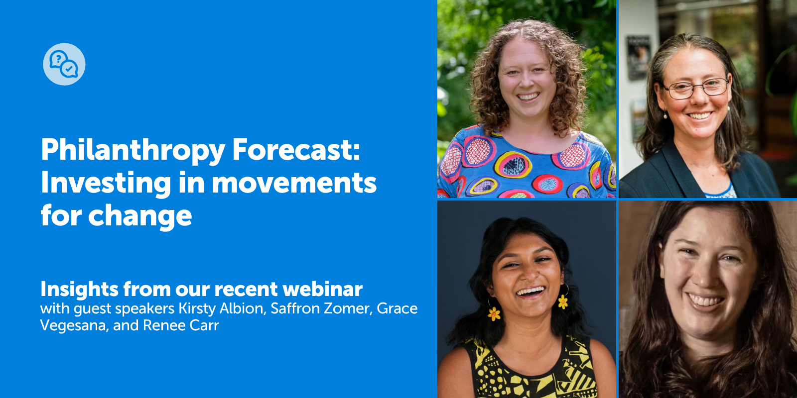 Philanthropy Forecast: Investing in movements for change