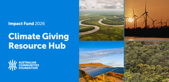 Introducing the Climate Giving Resource Hub