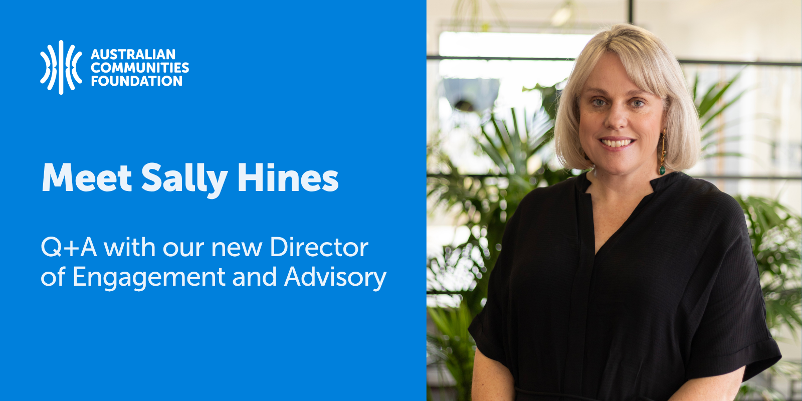 Meet Sally Hines: Director of Engagement and Advisory