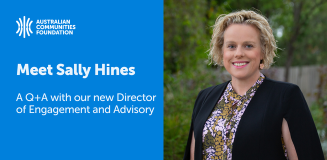 Meet Sally Hines: Director of Engagement and Advisory