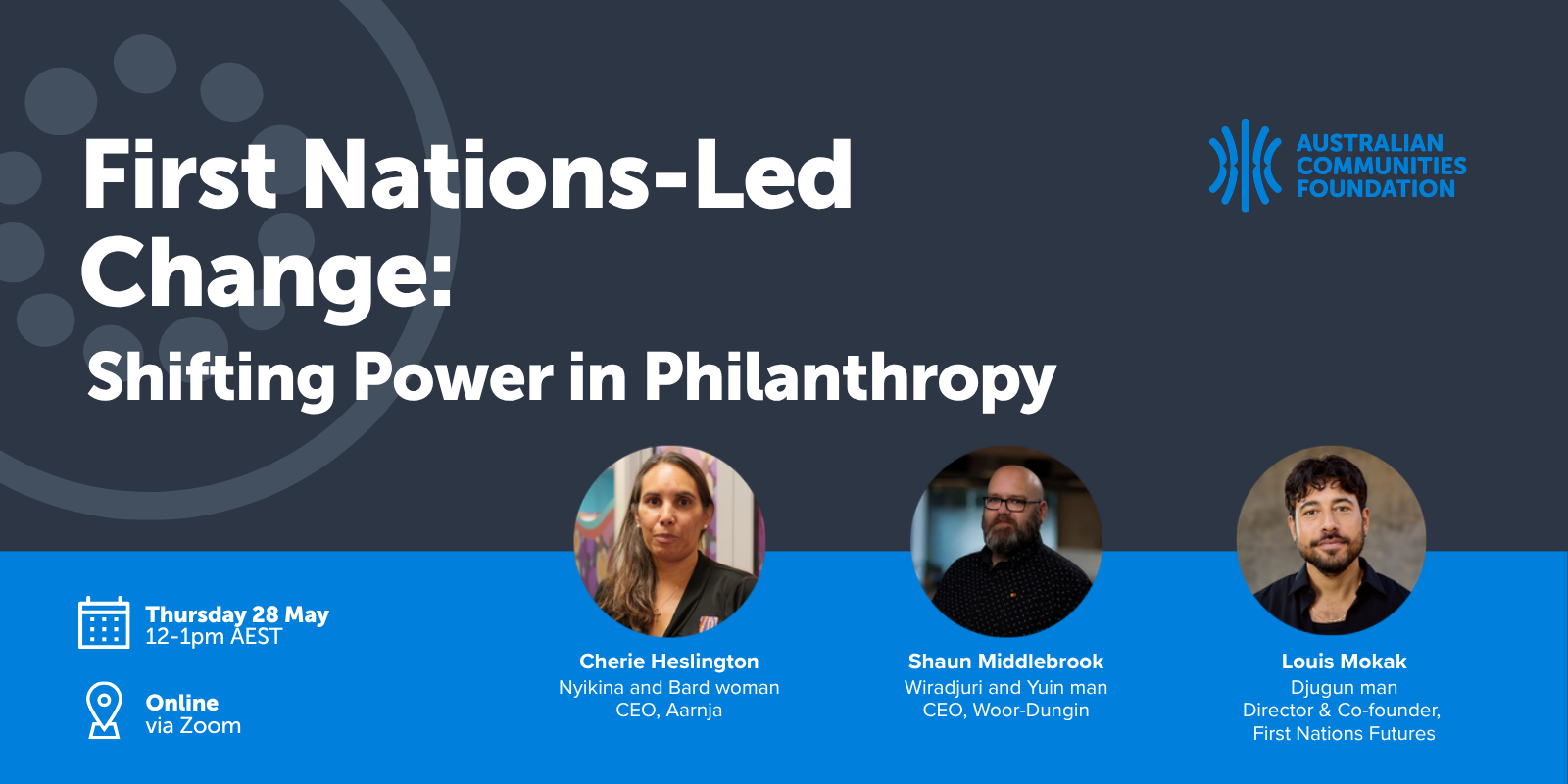 First Nations-Led Change: Shifting Power in Philanthropy