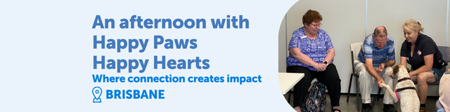 An afternoon with Happy Paws Happy Hearts: Where connection creates impact