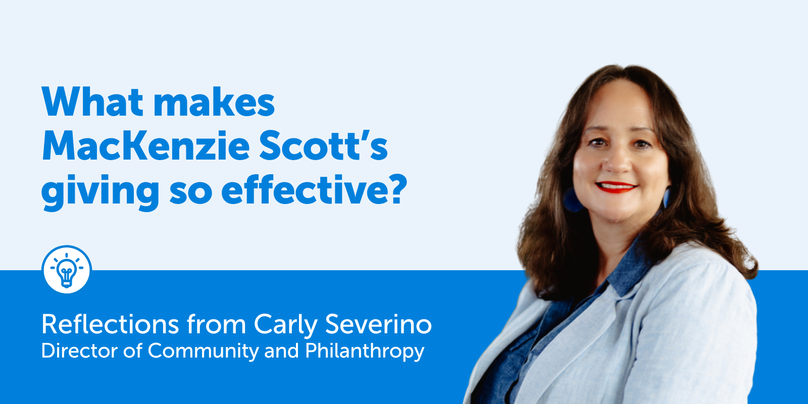 Lessons from MacKenzie Scott’s Transformative Giving: When philanthropy starts with trust